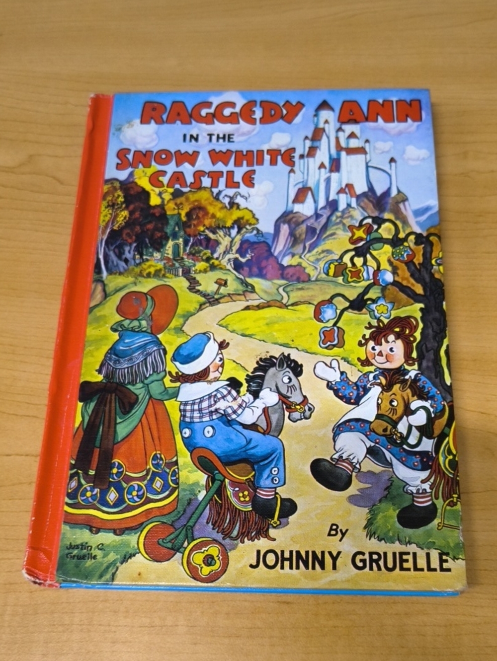 Raggedy Ann in the Snow White Castle - Johnny Gruelle (1960) HC Bobbs-Merrill